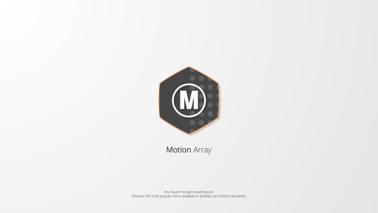 简单扁平标志LOGO视频展示素材库精选AE模板