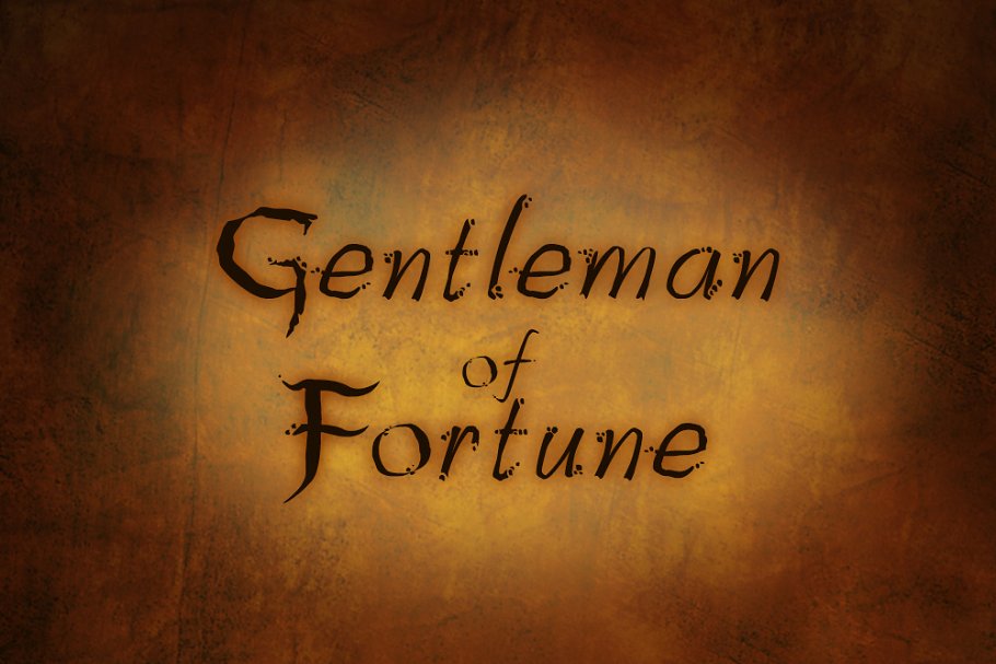 Gentleman of Fortune Font素材之家精选英文字体