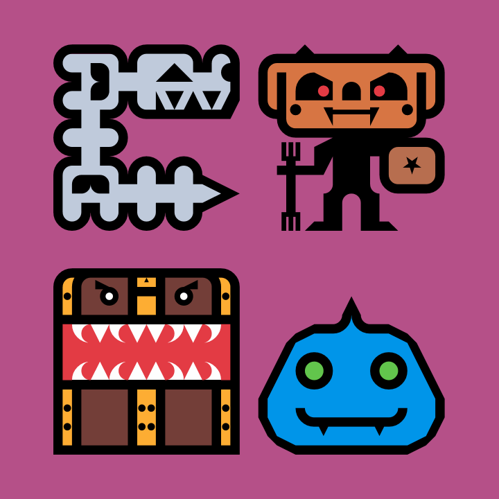 Donjonikons font插图 Donjonikons font插图