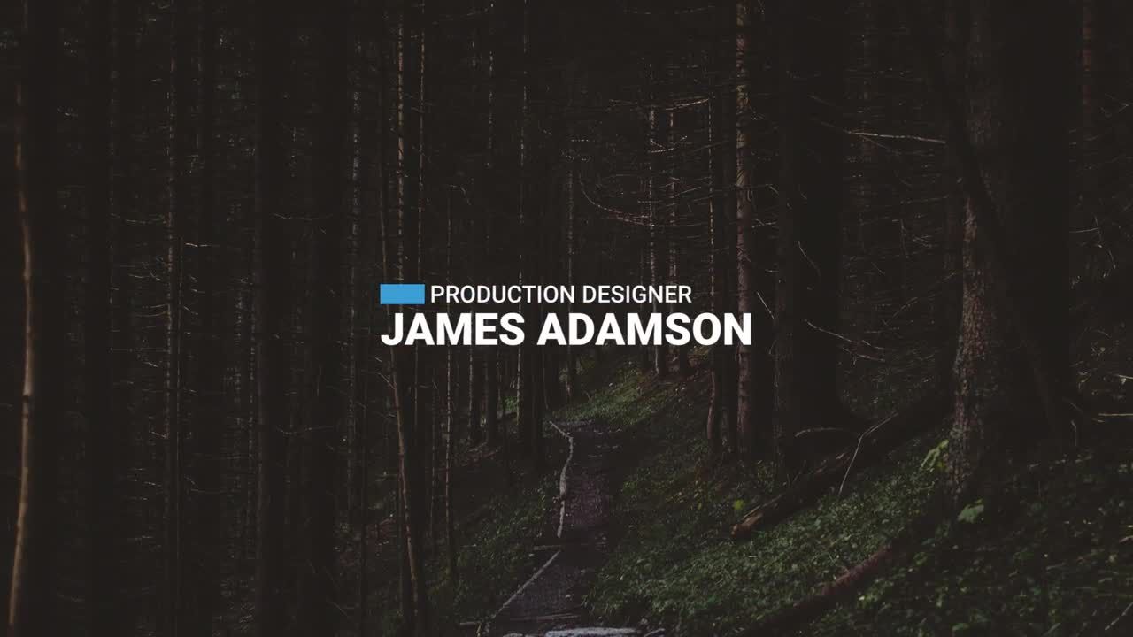 平滑的低三分之一商业广告标题素材库推荐PR模板