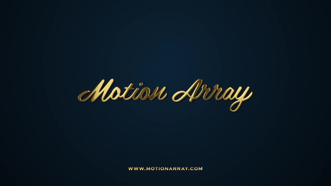 风格化的徽标显示素材库精选AE模板