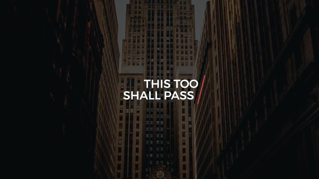 10个时尚的全屏标题素材库精选AE模板