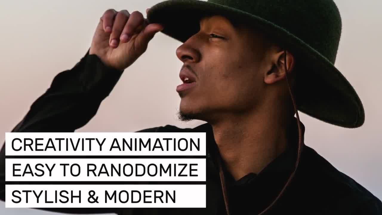 12个社交媒体盒子标题动画素材库推荐PR模板