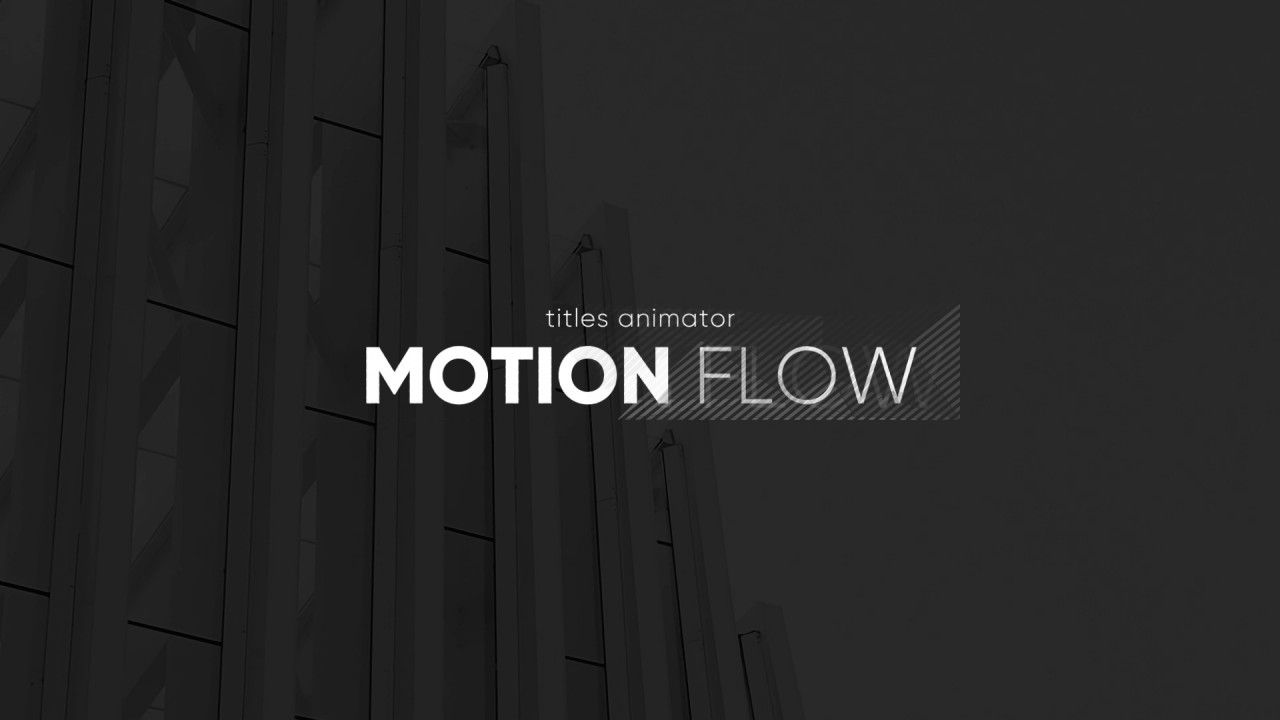 8个pr动画标题模板