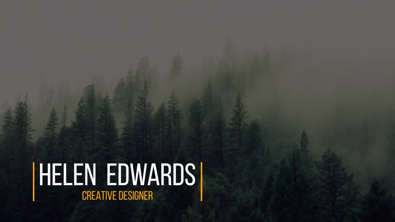 12个新颖的全屏标题素材库精选AE模板