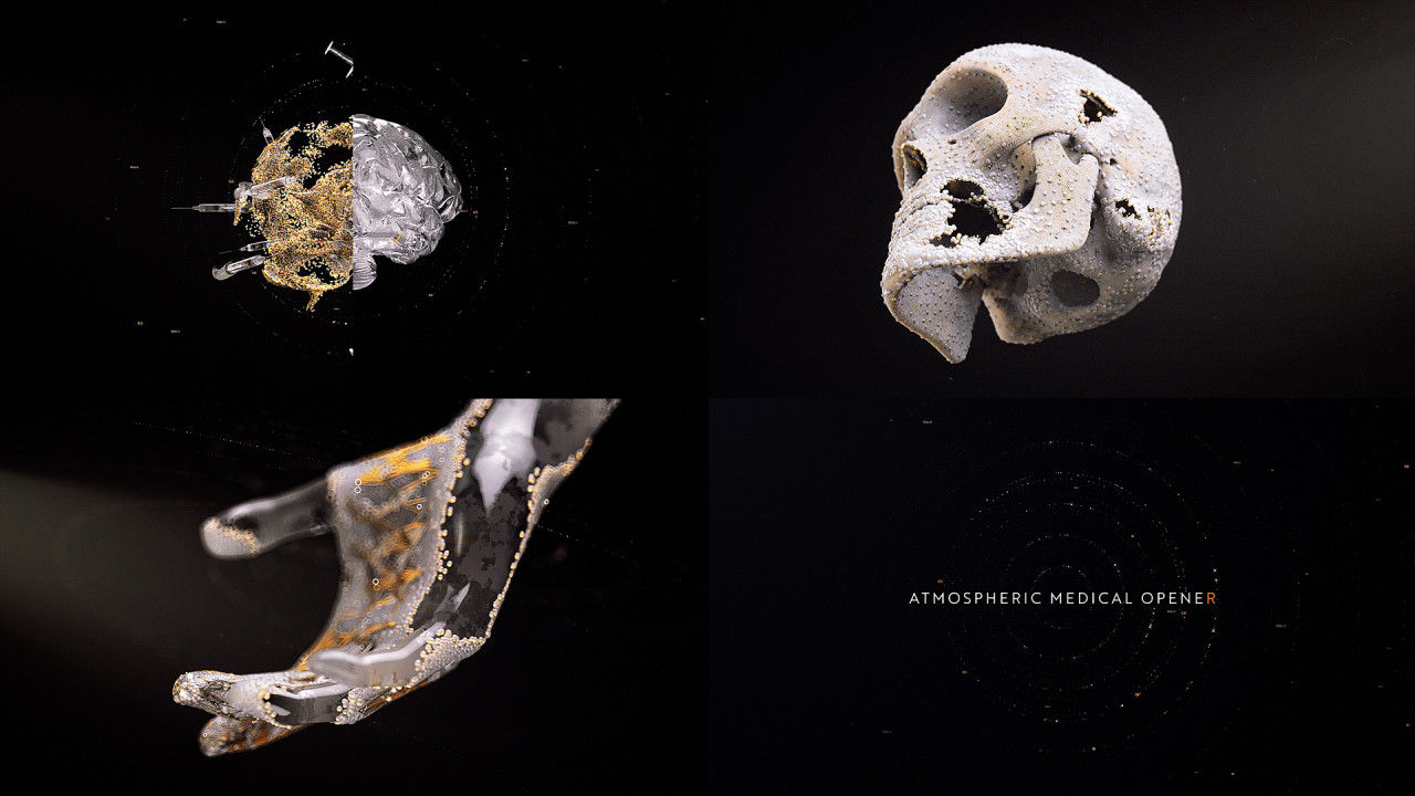 大气医疗转场素材库精选AE模板