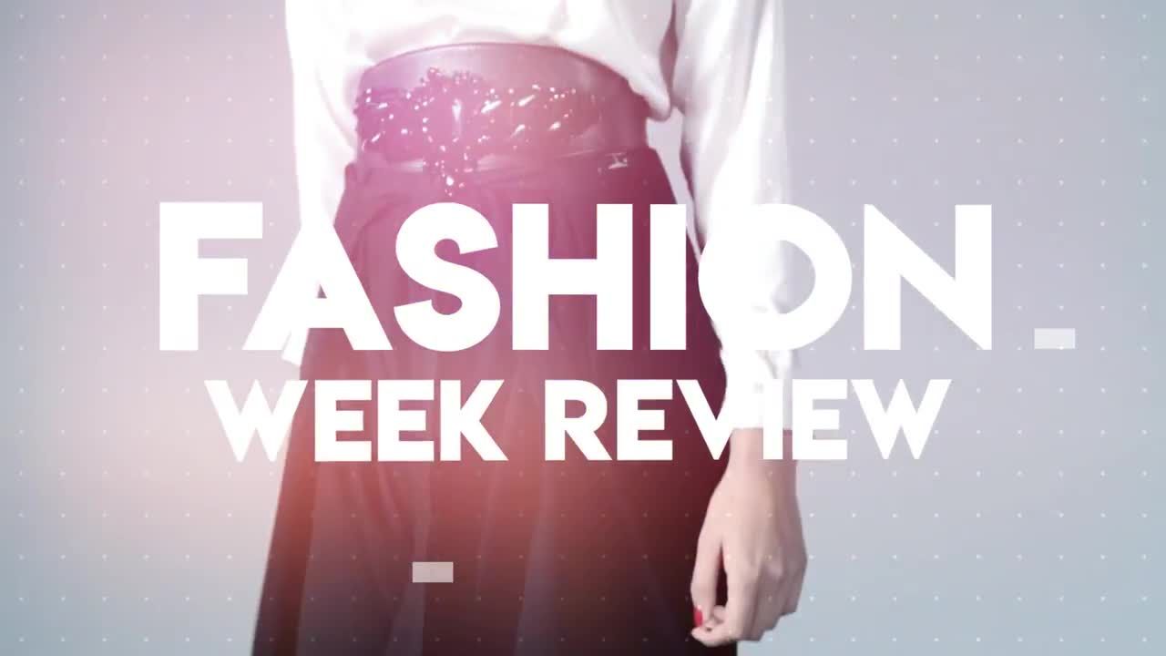 创意时尚的商业宣传视频片头素材库精选AE模板