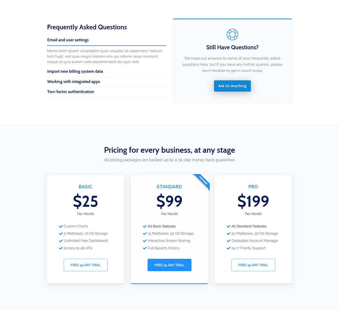 互联网技术服务/项目开发主题网站着陆页设计HTML模板素材库精选 Nexus – Premium SaaS Landing Page Template插图(2)