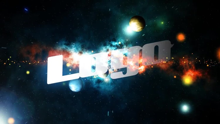 空间标志pr素材模板(Space Logo)