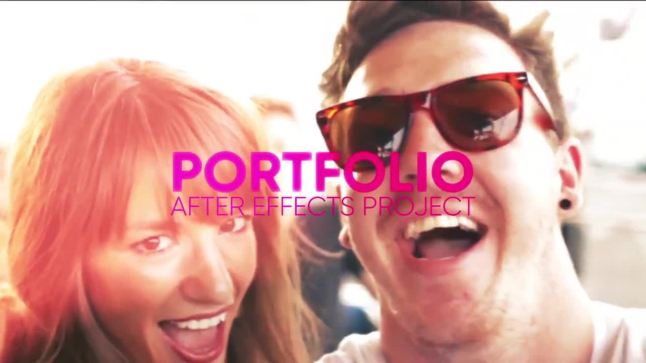 旅行照片展示作品集素材库精选AE模板