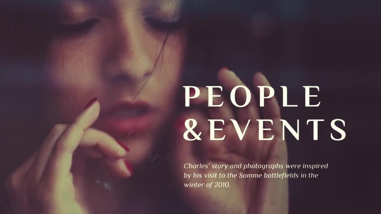 旅游度假回忆幻灯片素材库精选AE模板