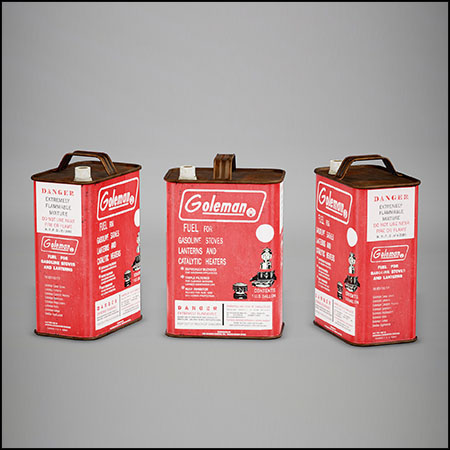 燃料罐素材之家精选3D模型