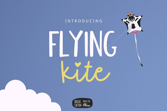 Flying Kite Font Family素材之家精选英文字体