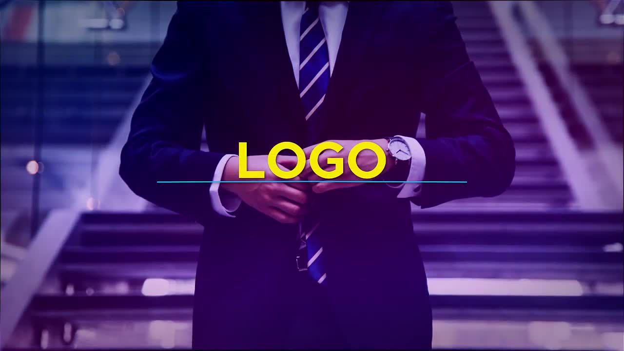 优雅的商务简介素材库精选AE模板素材