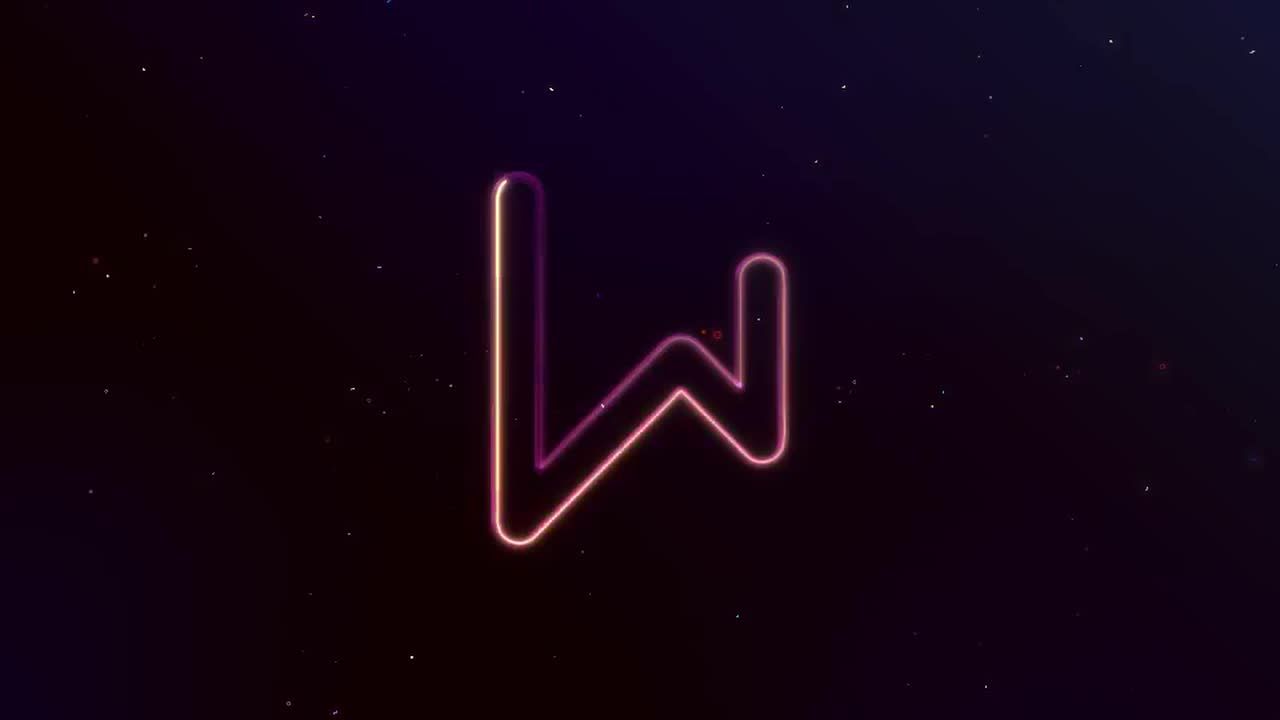 广告霓虹灯徽标显示素材库精选AE模板