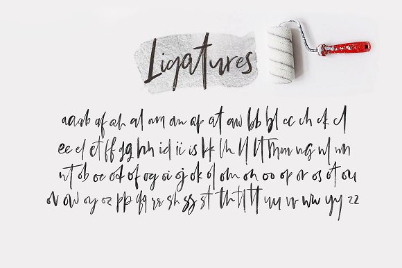 Bestlady Brush Font插图5