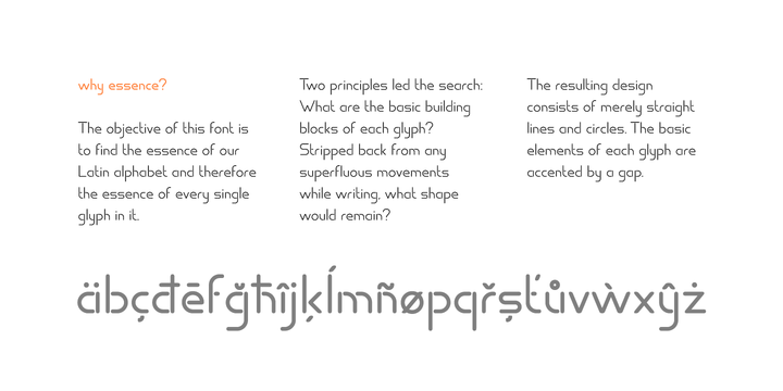 Essence Round Font Family插图3