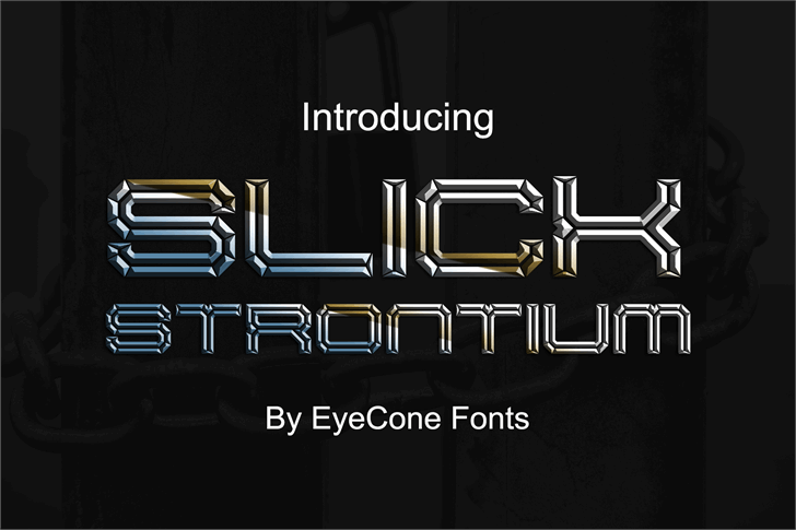 Slick Strontium font插图3 Slick Strontium font插图3