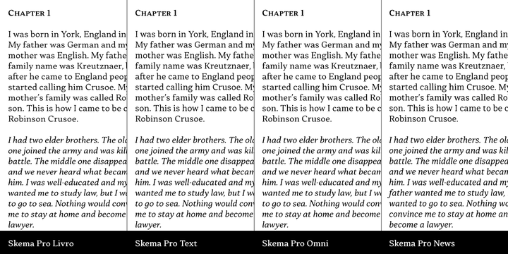 Skema Pro Display Font Family插图4