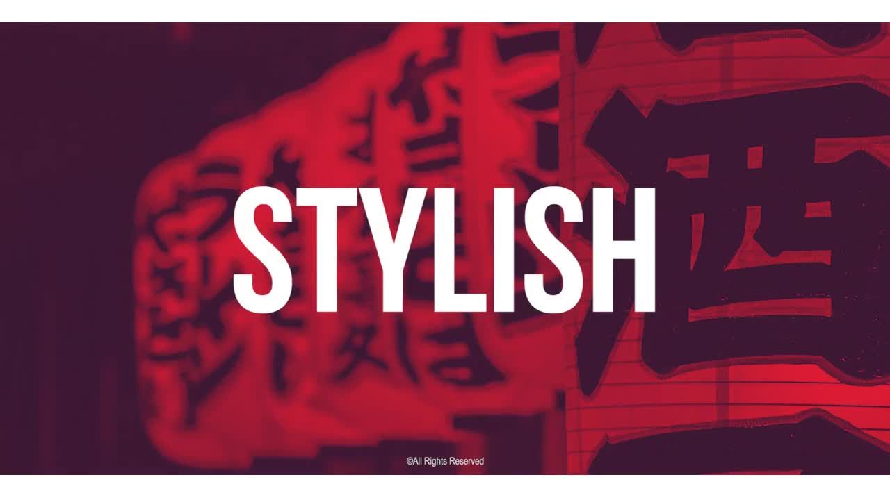 创意文本动画和时尚的过渡徽标素材库推荐PR模板