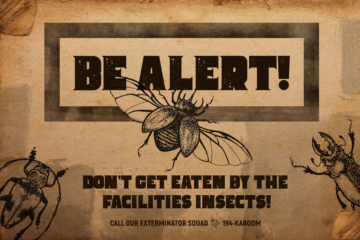 复古风格粗体英文衬线字体 Space Cowboy Typeface插图(5)