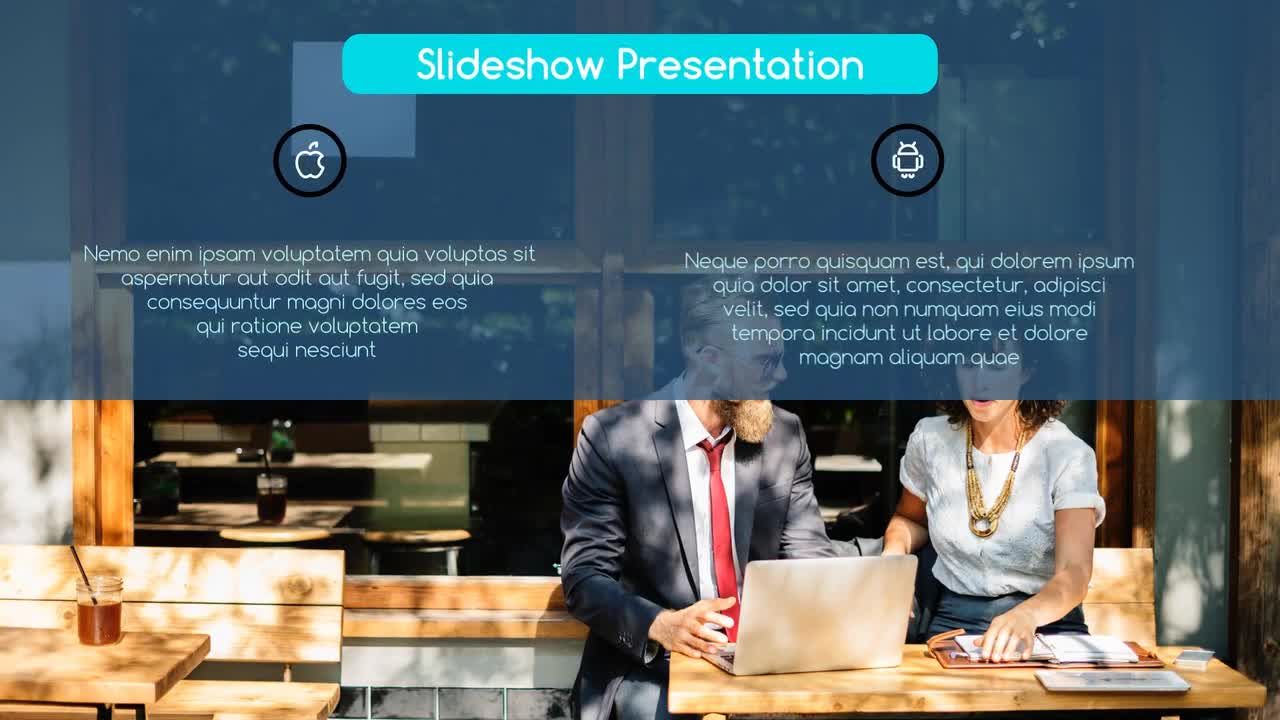 超现代创意电影幻灯片素材库精选AE模板