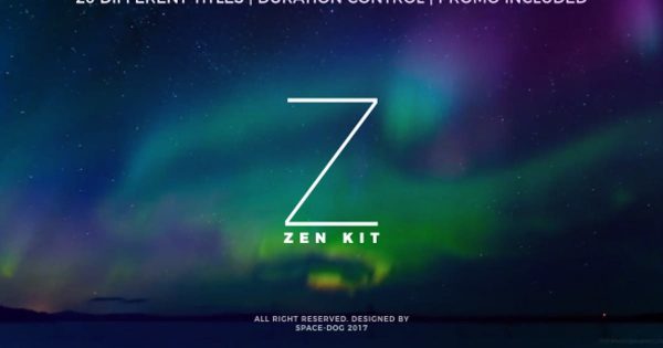 时尚炫彩动画视频标题素材库精选AE模板 Zen Kit (Titles Pack)