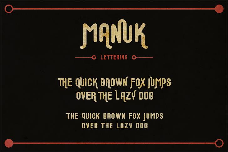 Manuk font插图3 Manuk font插图3