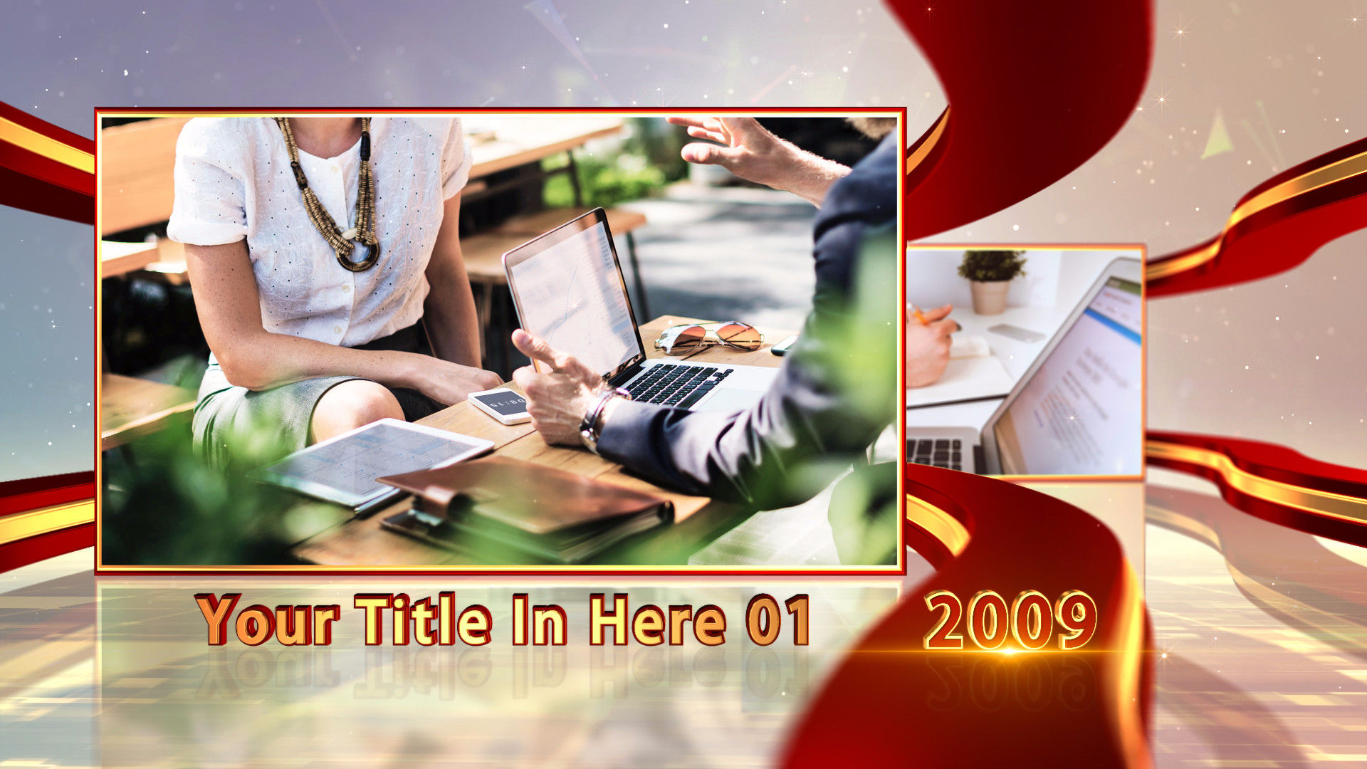 三维空间企业办公文本动画素材库精选AE模板