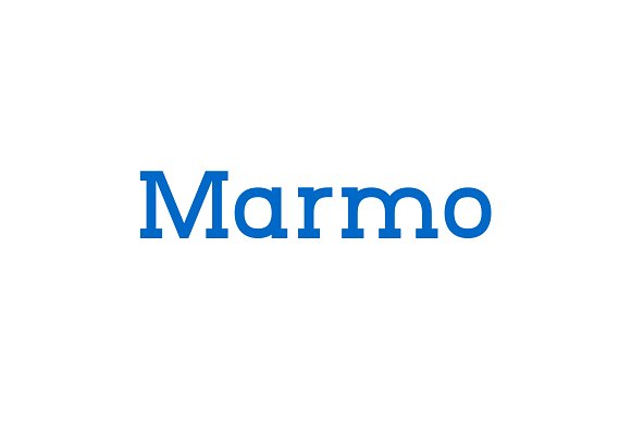 Marmo – Font Family素材之家精选英文字体