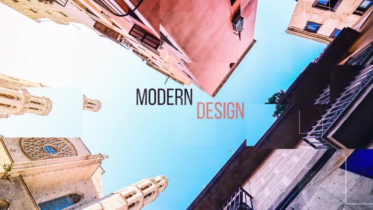 优雅幻灯片展示素材库精选pr模板