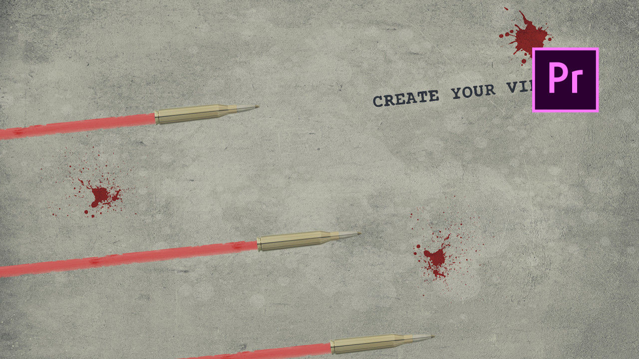 时尚的纪录片视频创建Premiere Pro军事史诗模板