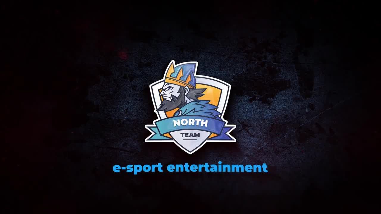 创造性反射徽标显示素材库精选AE模板