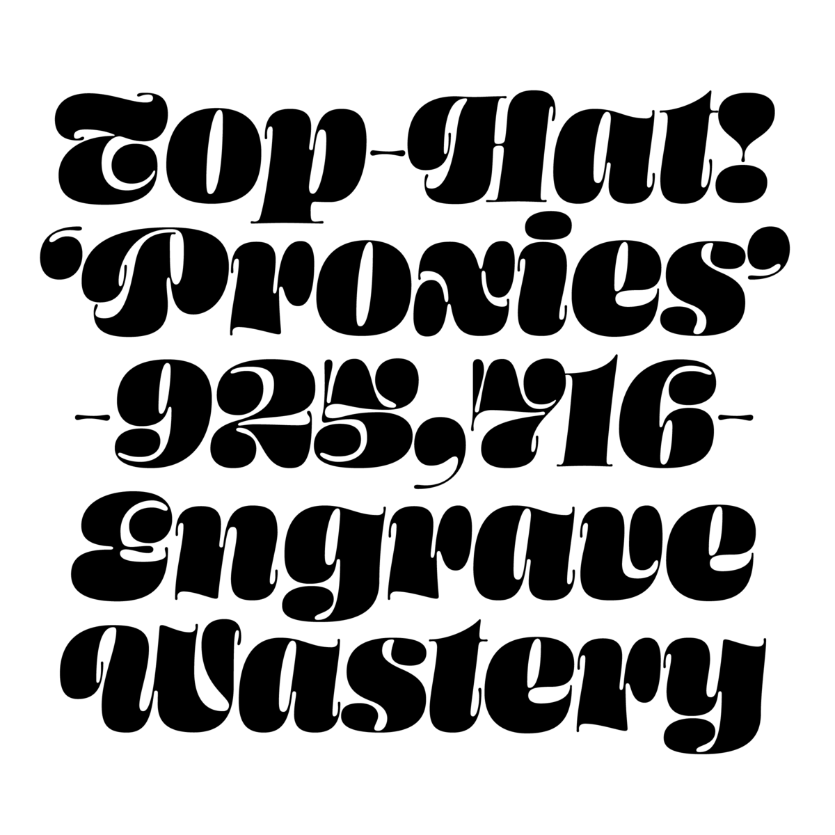 Ohno Blazeface Italic Font素材之家精选英文字体