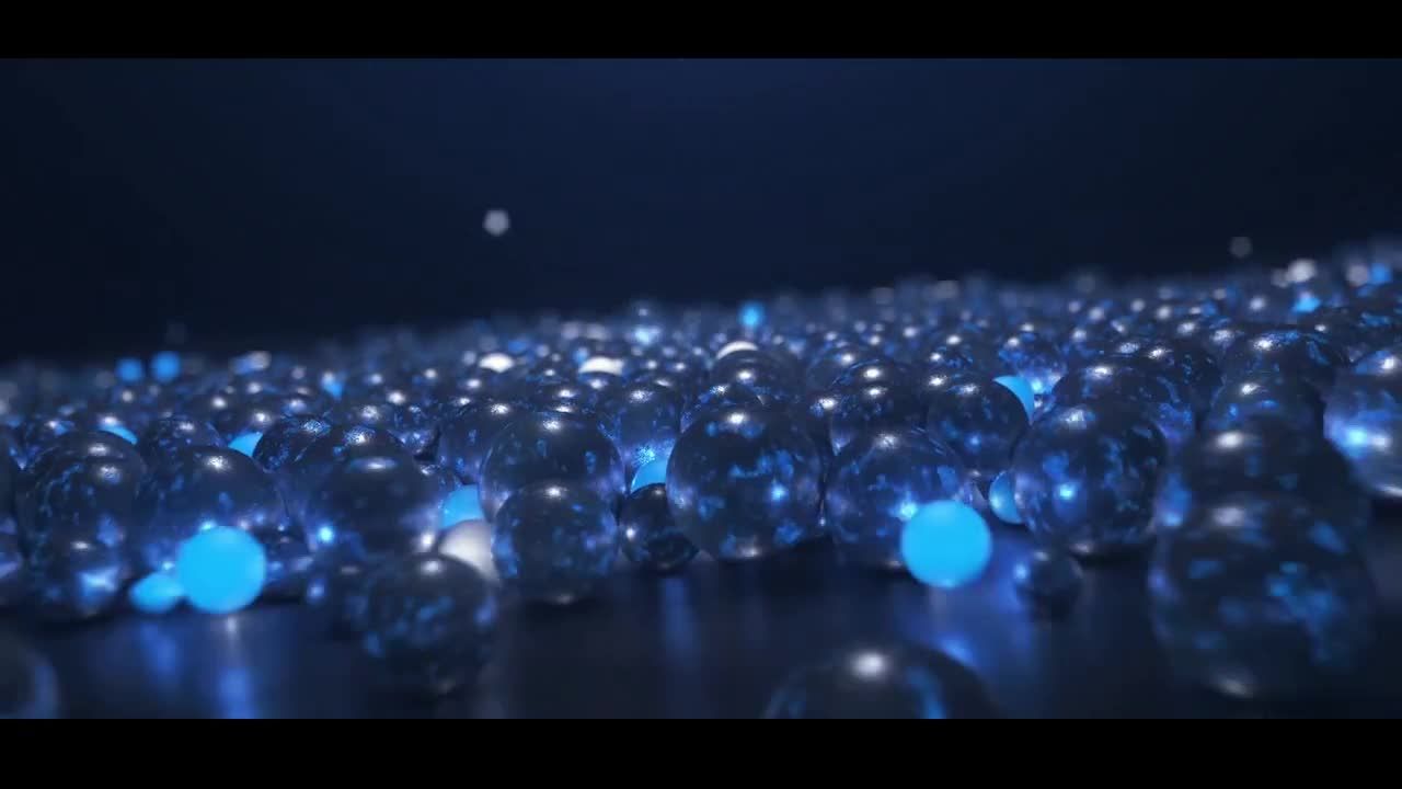 动态动画纹理发光球体素材库推荐PR模板