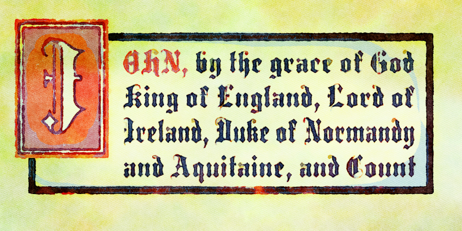 Portculliard Font插图2