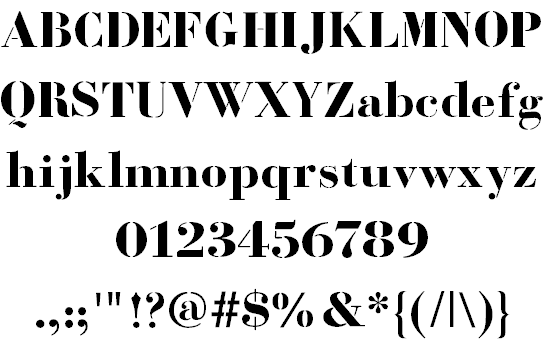 Bodoni Fragile font插图6 Bodoni Fragile font插图6