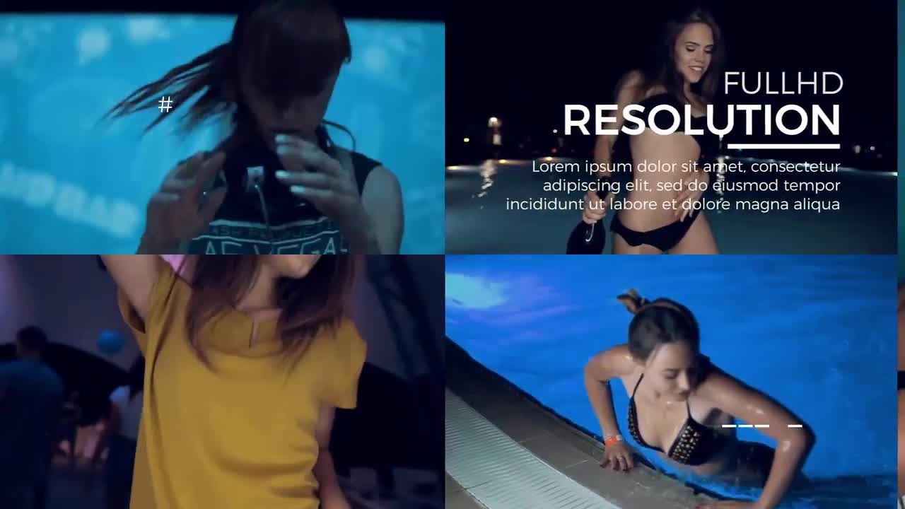 时尚文本动画开场素材库推荐PR模板