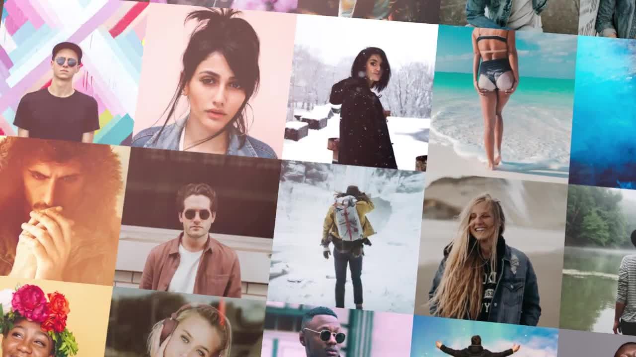 旅行照片展示转场过渡效果素材库精选AE模板