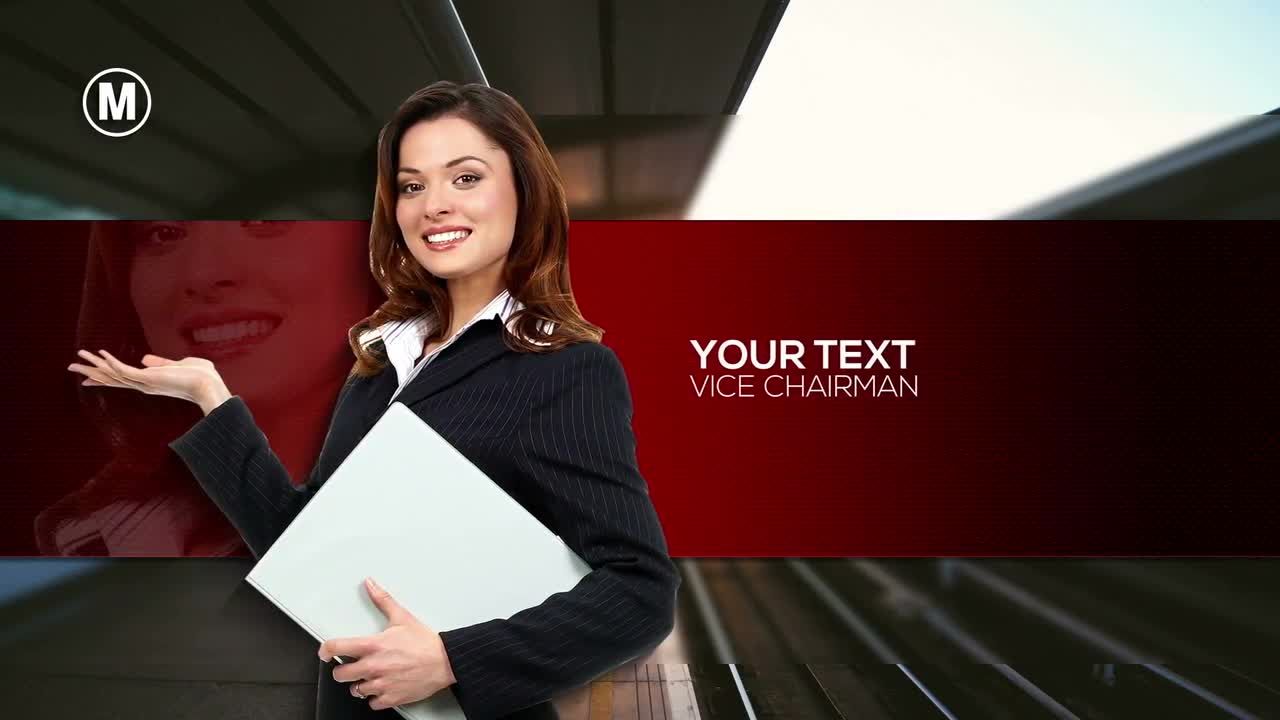 简洁商务风格的现代企业介绍素材库精选AE模板