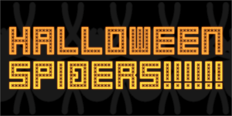 Spiderling font素材之家精选英文字体