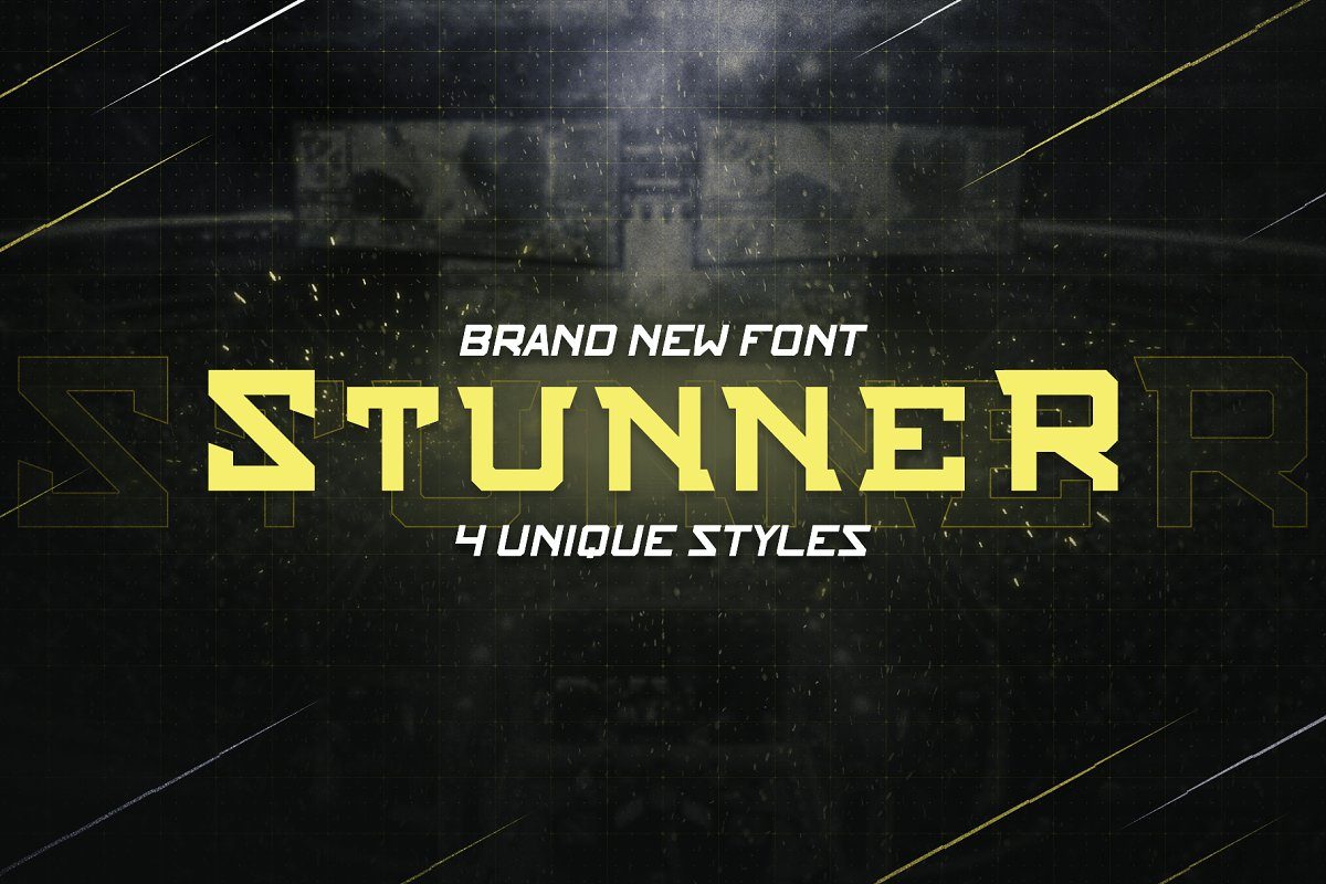 STUNNER – NFC Font Family素材之家精选英文字体