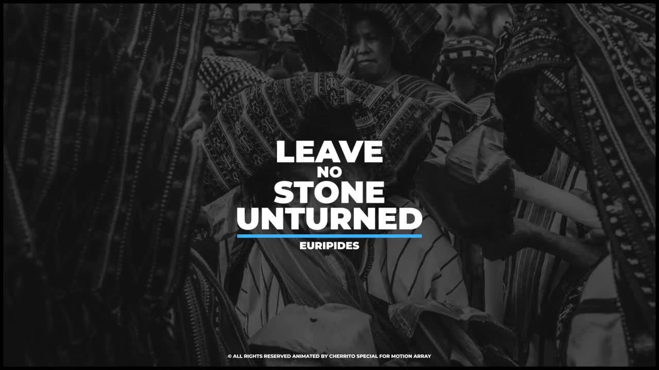 16组整洁的动态文字标题素材库推荐PR模板