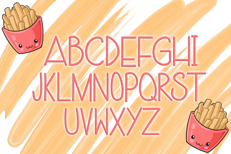 Small Fry FontRegular Font插图1