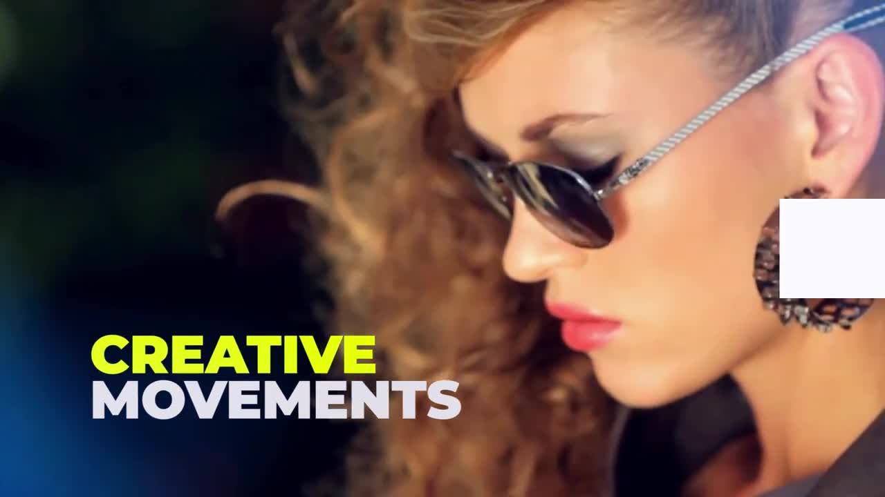 现代的文本动画照片简介Pr模板