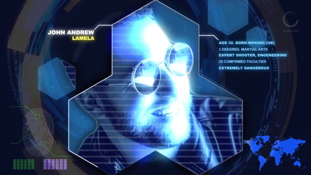 超现代文本动画和时尚的过渡效果视频介绍素材库精选AE模板