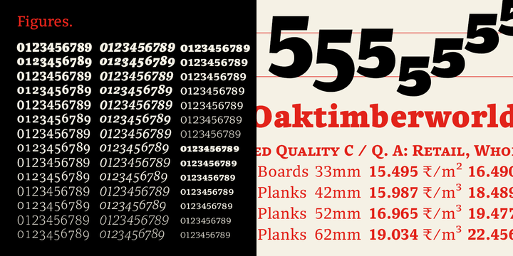 Quercus 10 Font Family插图4