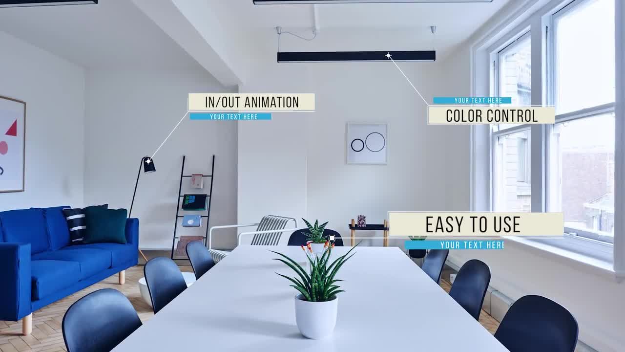 18个标注标题素材库精选pr模板