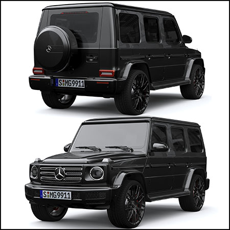 Mercedes-Benz G-Class G63奔驰越野车素材之家精选3D模型