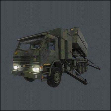 SAAB Scania Robotbil 15KA导弹车素材之家精选3D模型